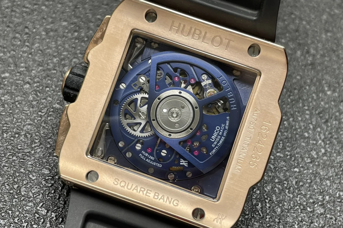 Square Bang Unico Gold Blue