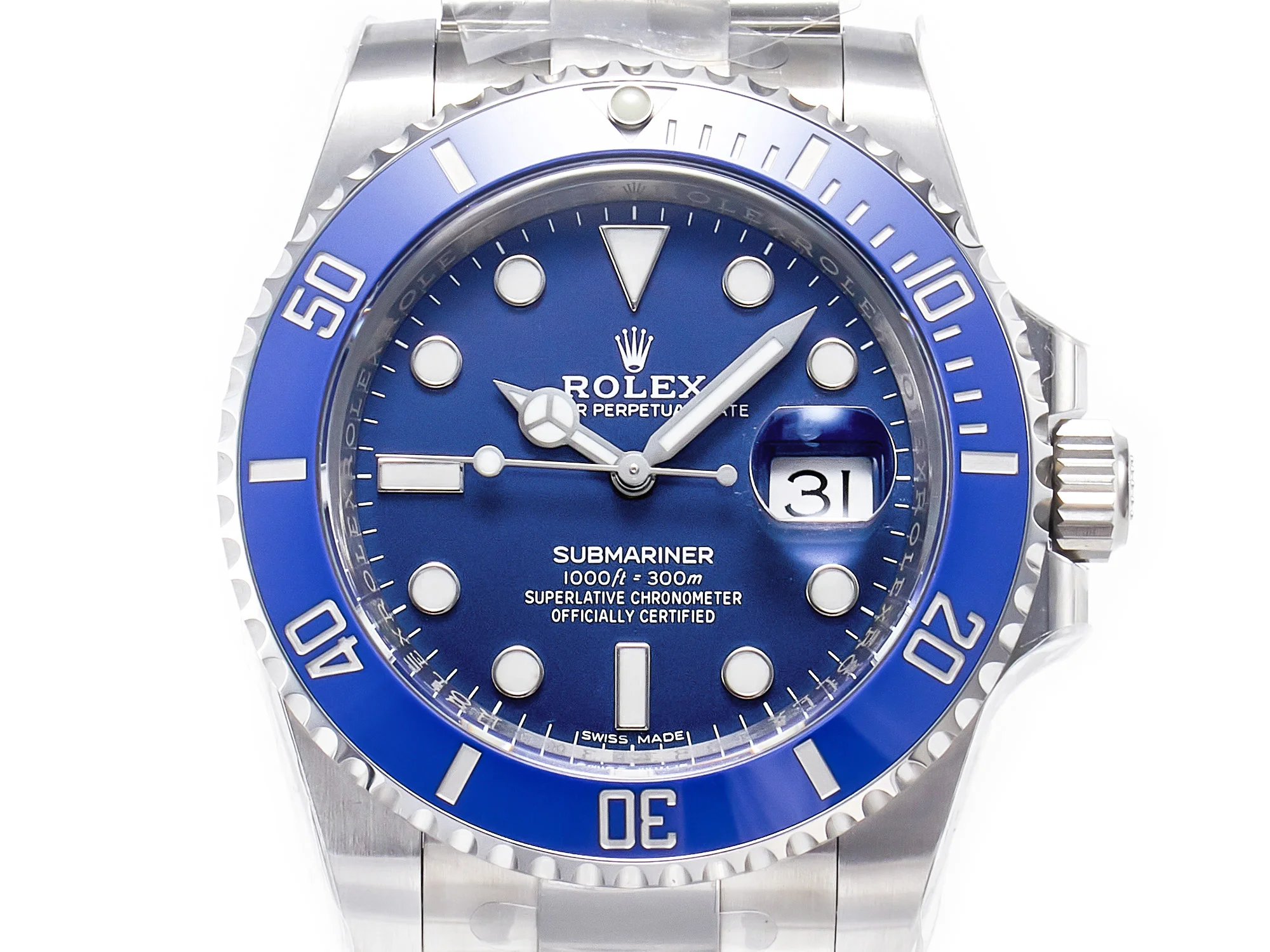 Submariner 116619 LB Clean Blue Ceramic 904L SS 1:1 BEST Edtion VS3135