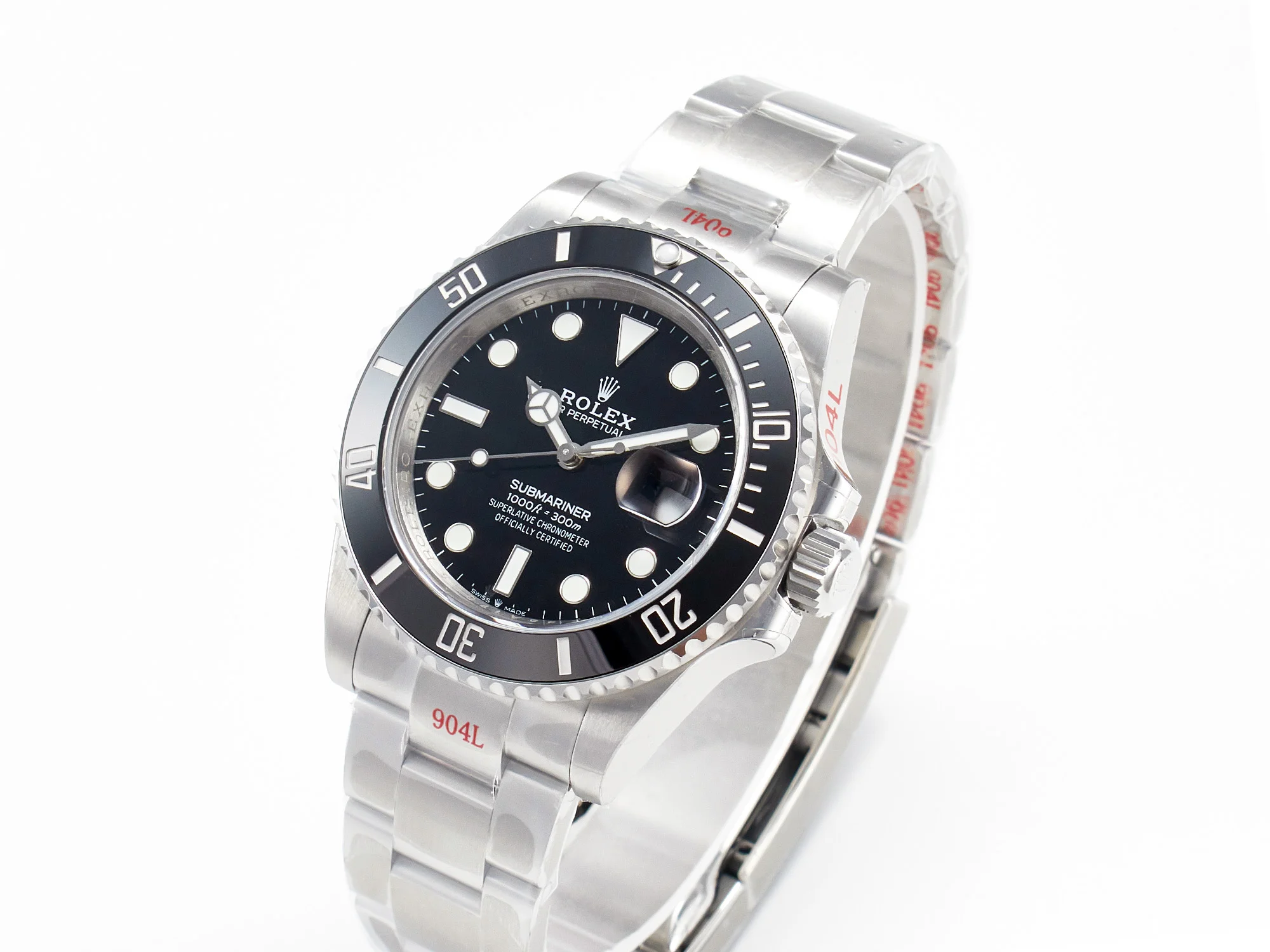 Submariner 126610LN Black 904L Steel GMF 1:1 Best Edition on SS Bracelet VR3235 V3