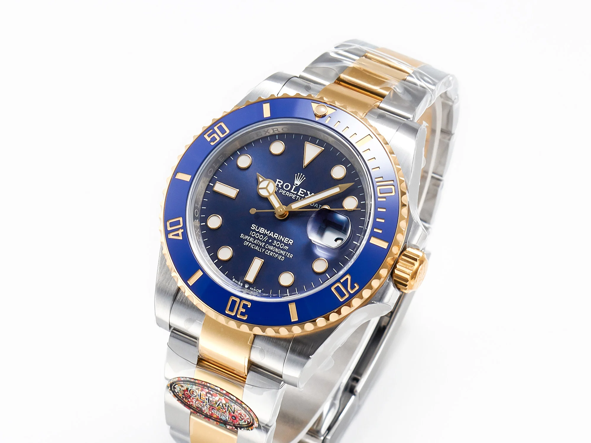 Submariner 126613LB 41mm Clean 1:1 Best Edition YG/SS Blue Dial VR3235
