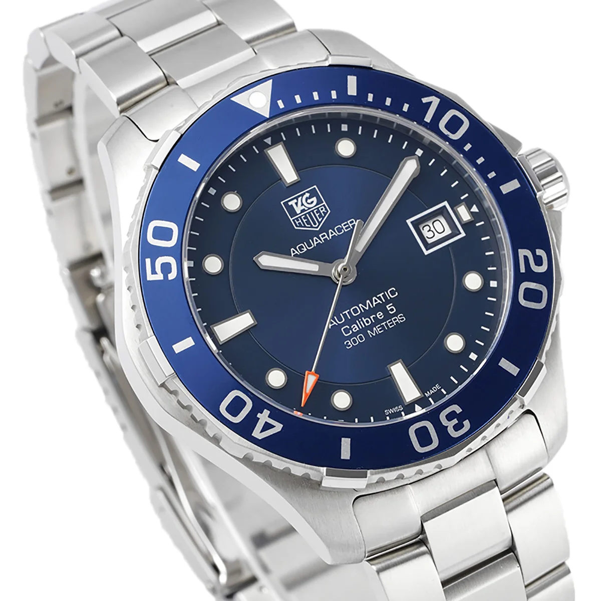 Tag Heuer Aquaracer Caliber 5 Blue Dial Ref. WAN2110.BA08