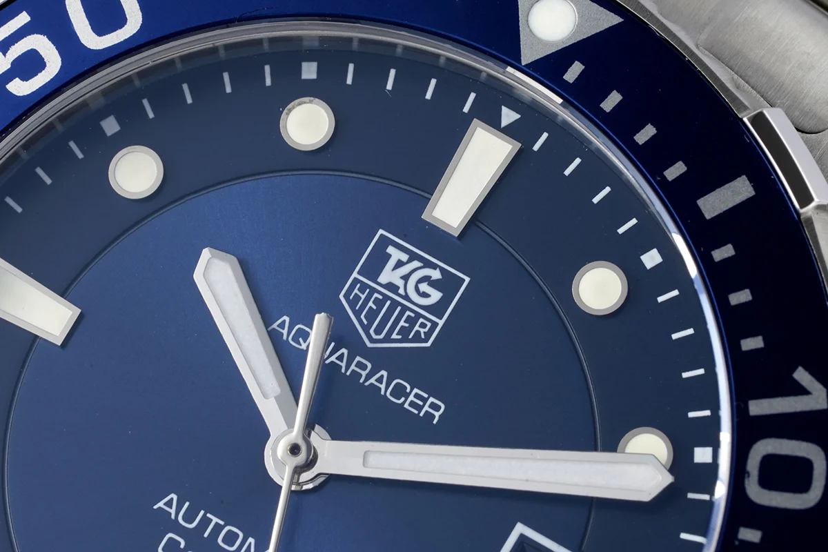 Tag Heuer Aquaracer Caliber 5 Blue Dial Ref. WAN2110.BA08
