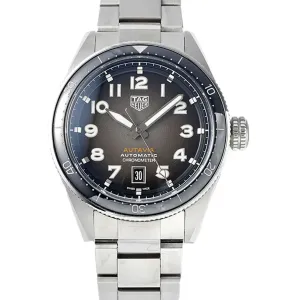 Tag Heuer Autavia Caliber 5 Black Dial with Black Ceramic Bezel