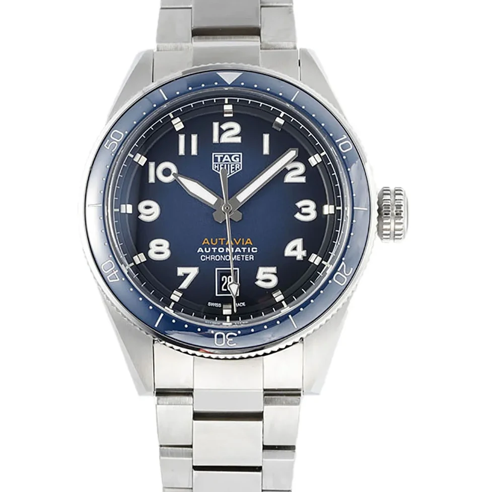 Tag Heuer Autavia Caliber 5 Blue Dial with Blue Ceramic Bezel