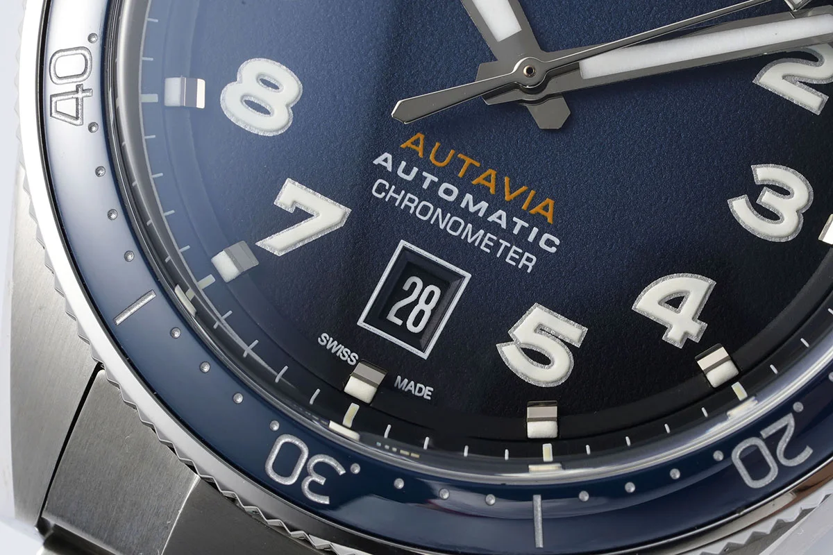 Tag Heuer Autavia Caliber 5 Blue Dial with Blue Ceramic Bezel