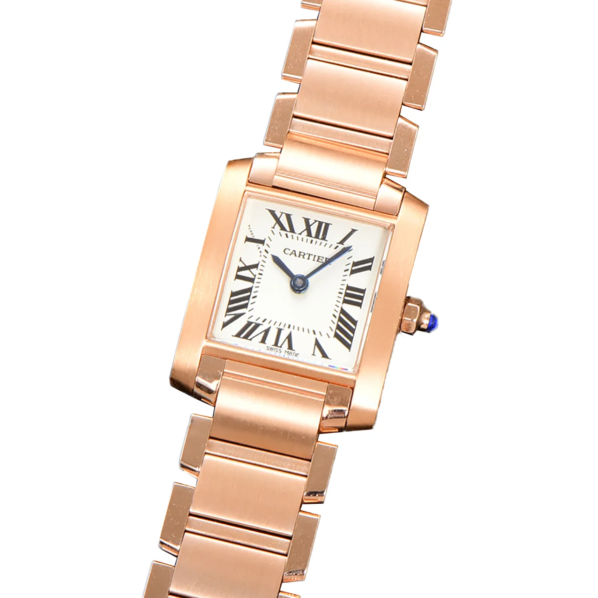 Tank Francaise Watch Small Rose Gold