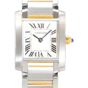 Tank Francaise Watch Small Steel/Yellow Gold