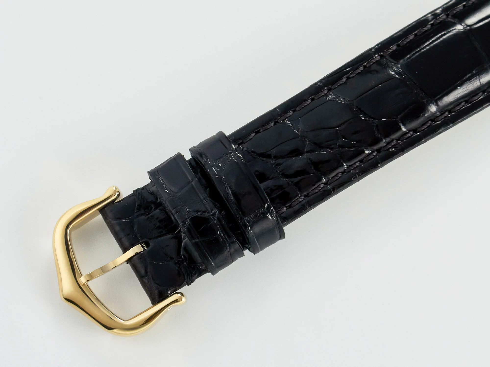 Tank Louis Cartier Small YG 29mm DRF 1:1 Best Edition Black Dial on Black Leather Strap Swiss Quartz