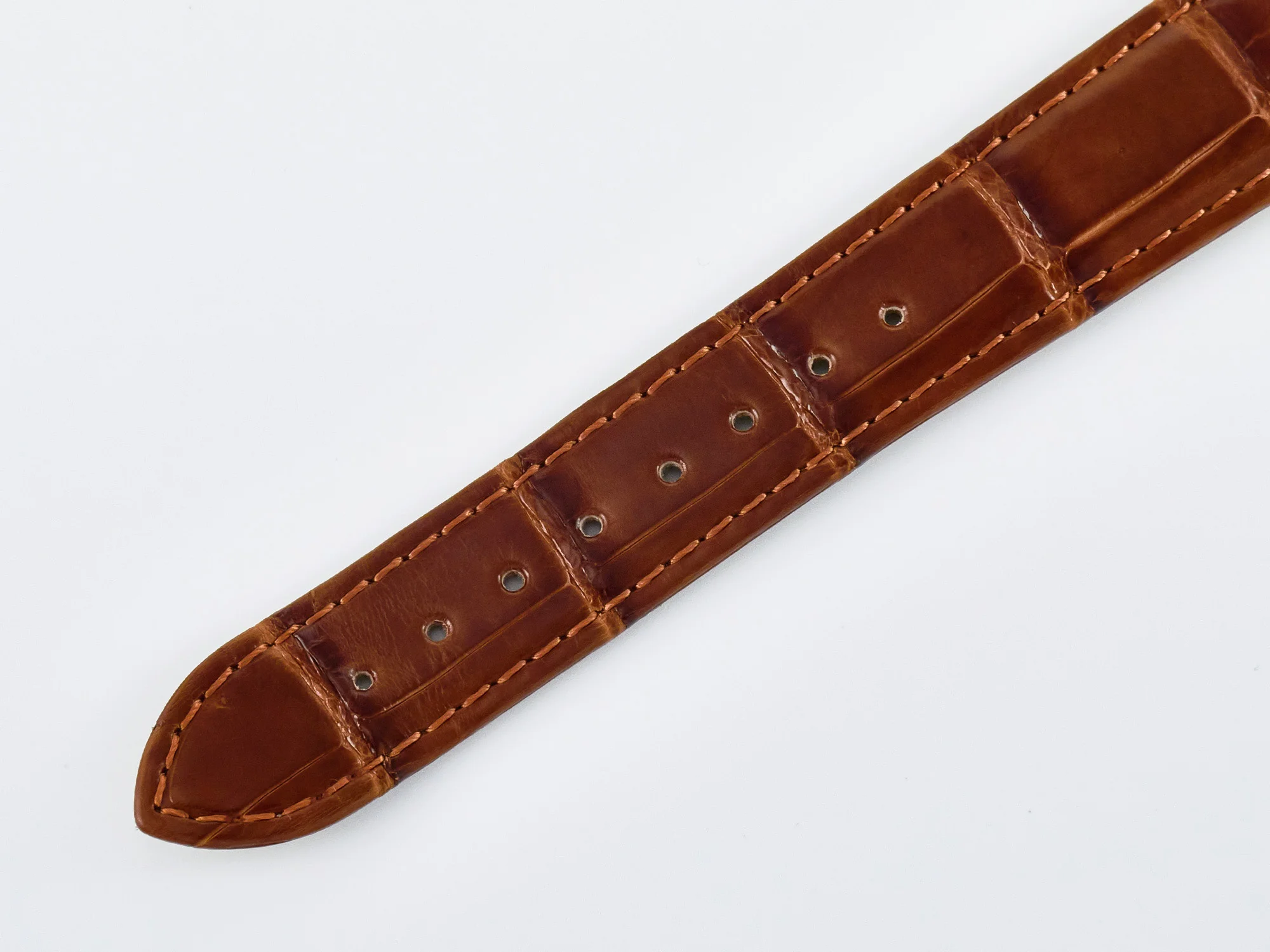 Tank Must Large YG 33.7mm DRF 1:1 Best Edition YG Dial on Brown Leather Strap Swiss Quartz