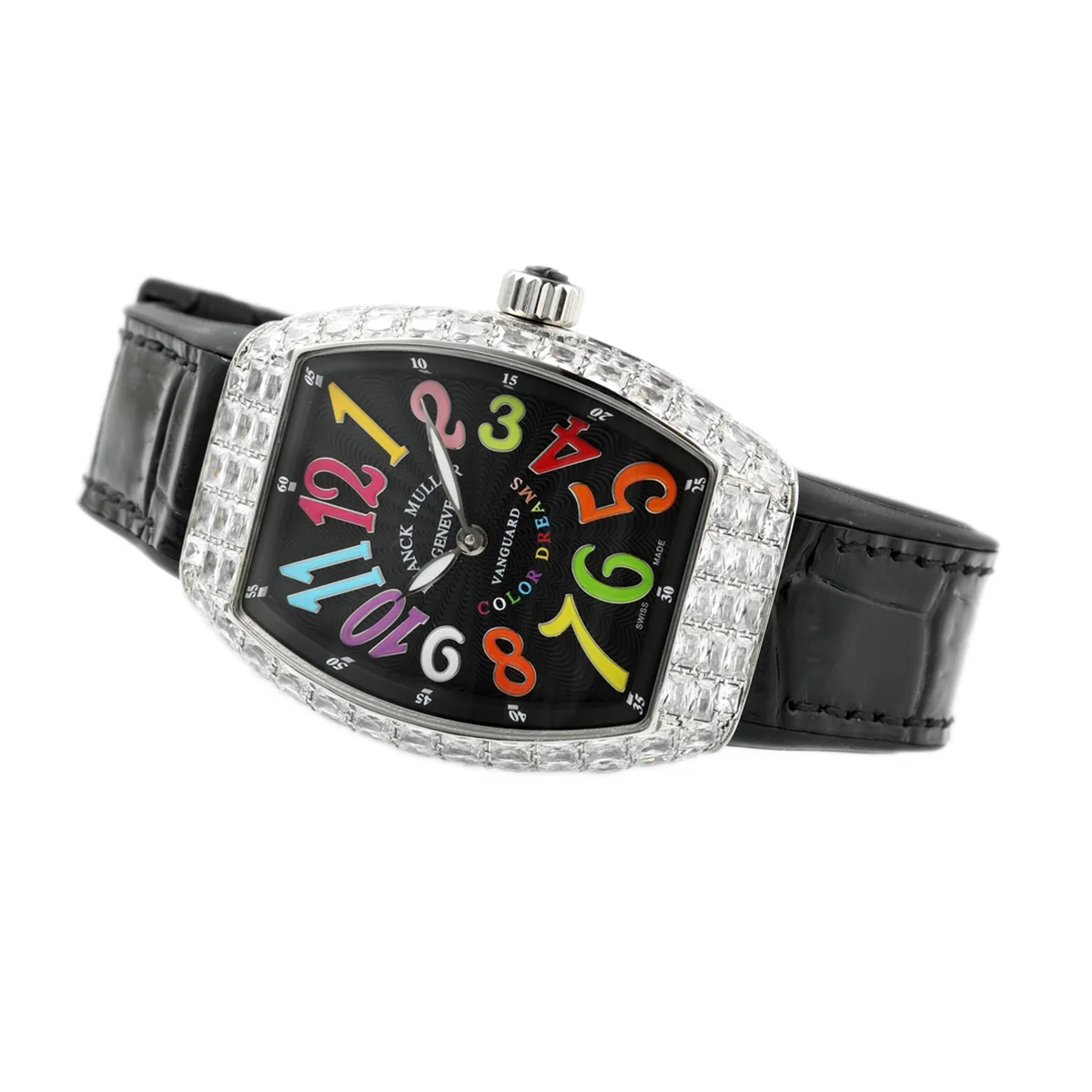 Vanguard V32 Black Dial with Colourful Markers