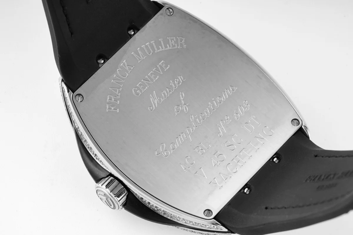 Vanguard Yachting Dragon V45YT Black Dial with Diamond Bezel