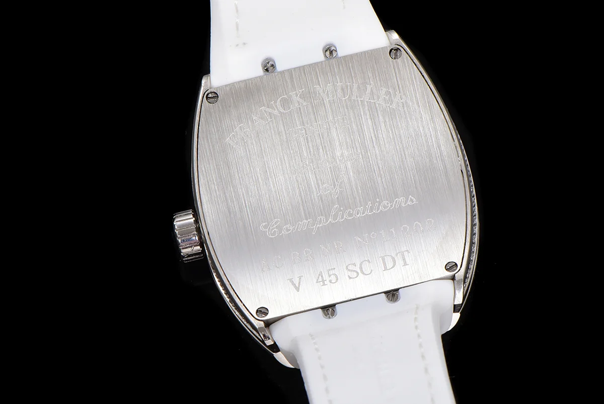 Vanguard Yachting White Dial V45 with Colourful Markers