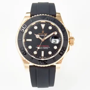 Yacht-Master 126655 ARF RG/Tungsten1:1 Best Edition on Oysterflex Rubber Strap VR3235（Gain Weight ）