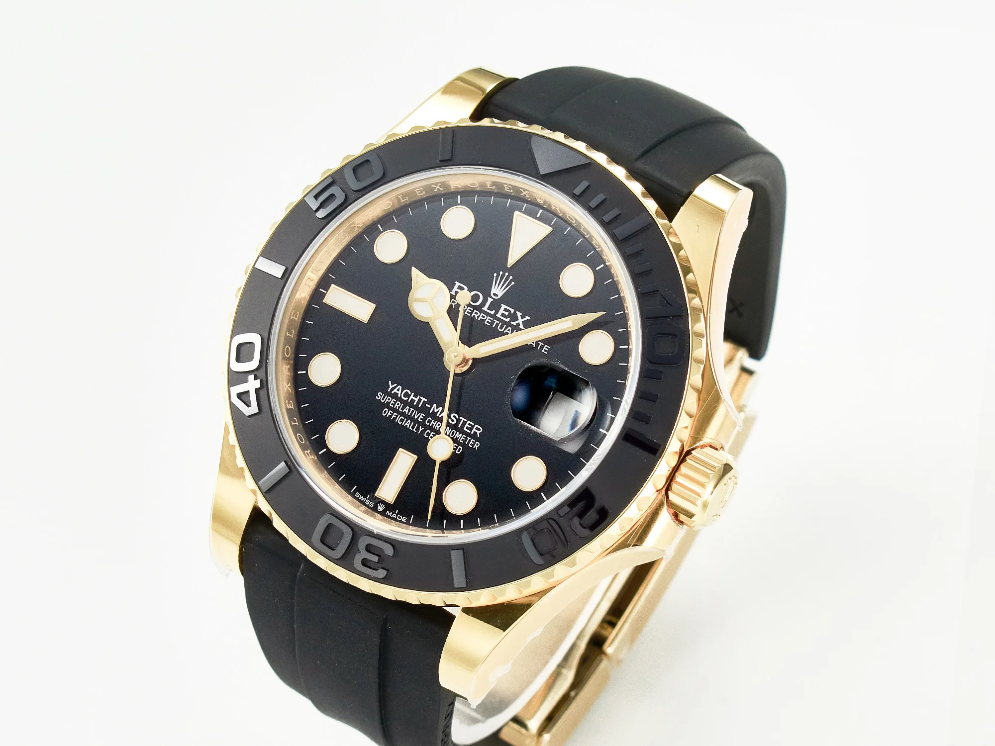 Yacht-Master 226658 ARF 1:1 Best Edition on Oysterflex Strap VR3235 (Gain Weight)