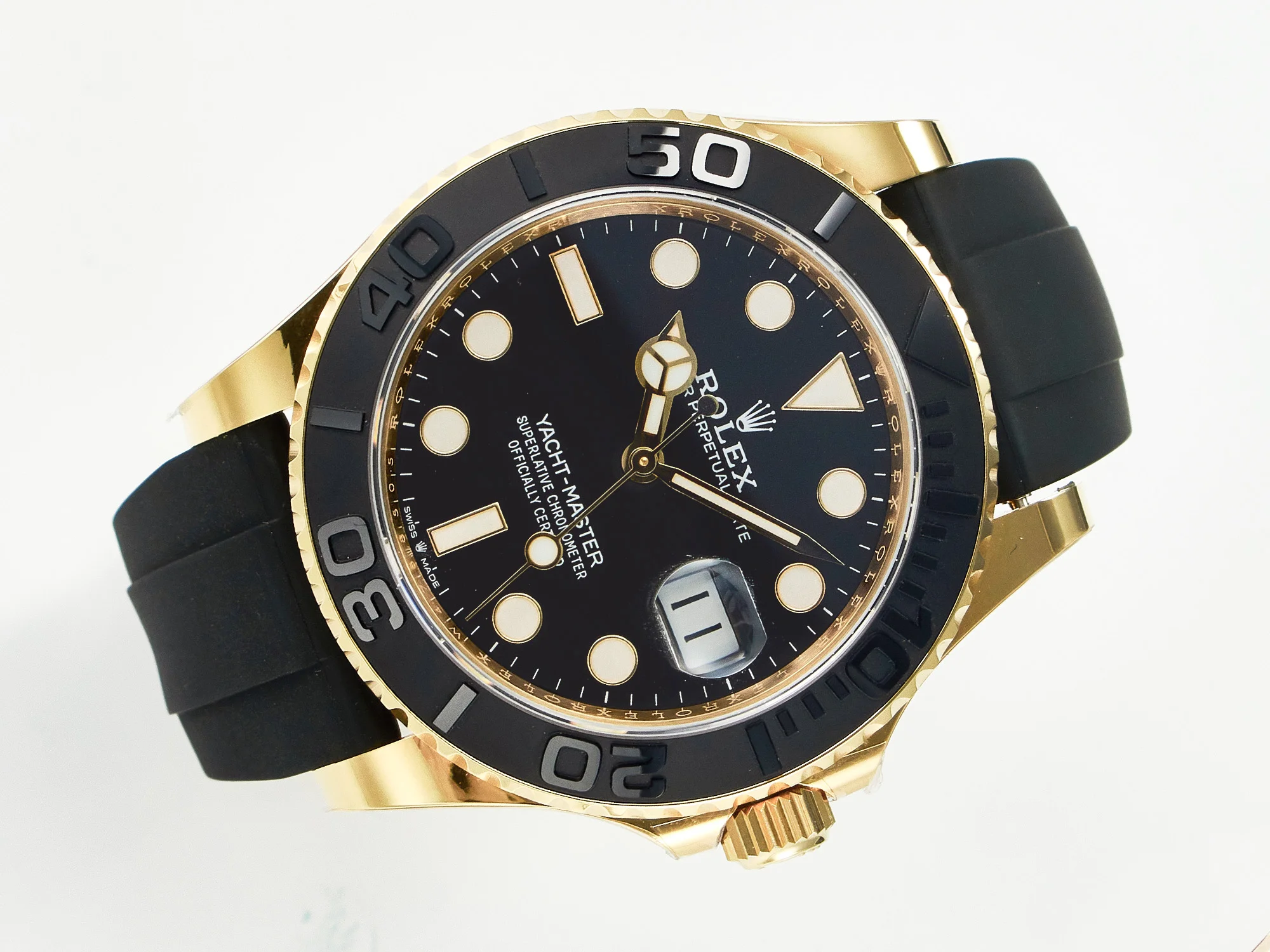 Yacht-Master 226658 ARF 1:1 Best Edition on Oysterflex Strap VR3235 (Gain Weight)