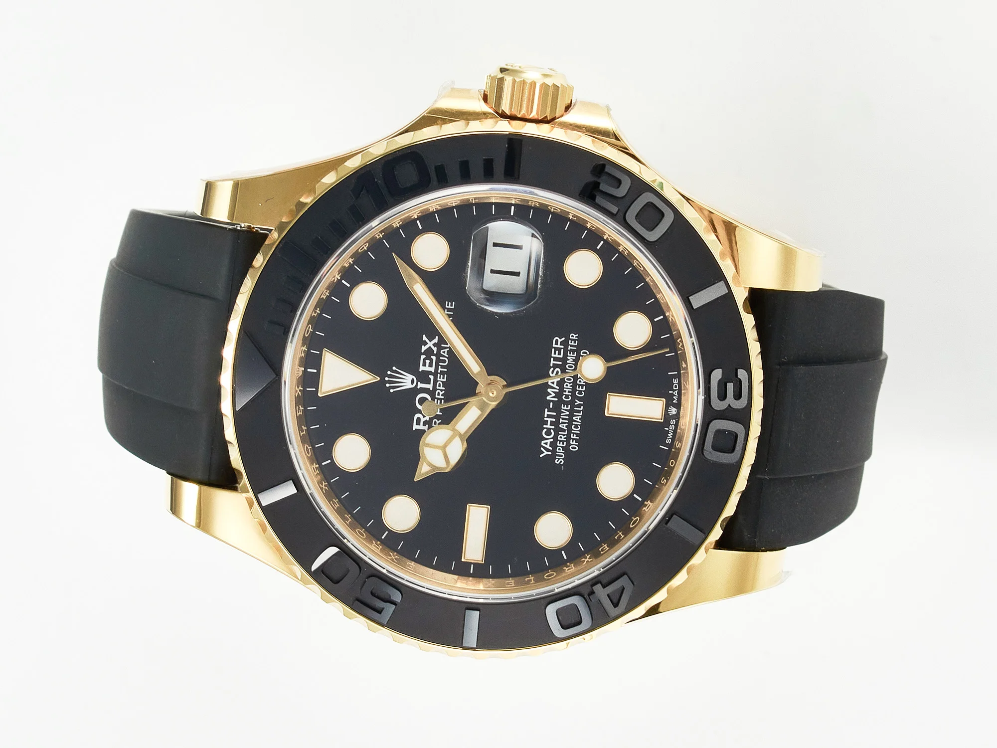 Yacht-Master 226658 ARF 1:1 Best Edition on Oysterflex Strap VR3235 (Gain Weight)